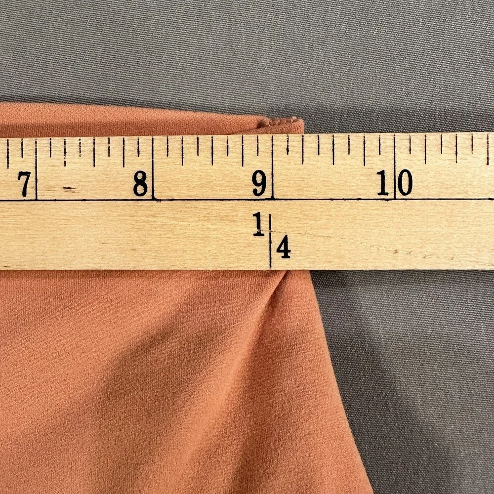 Lululemon Leggings Womens 2 Orange High Rise Ankle Yoga Athletic Gym Stretch